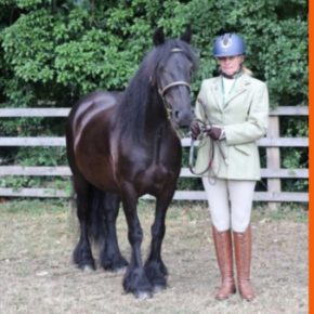 LUCY ROGAN AND CALDERBROOK BLACK PRINCE